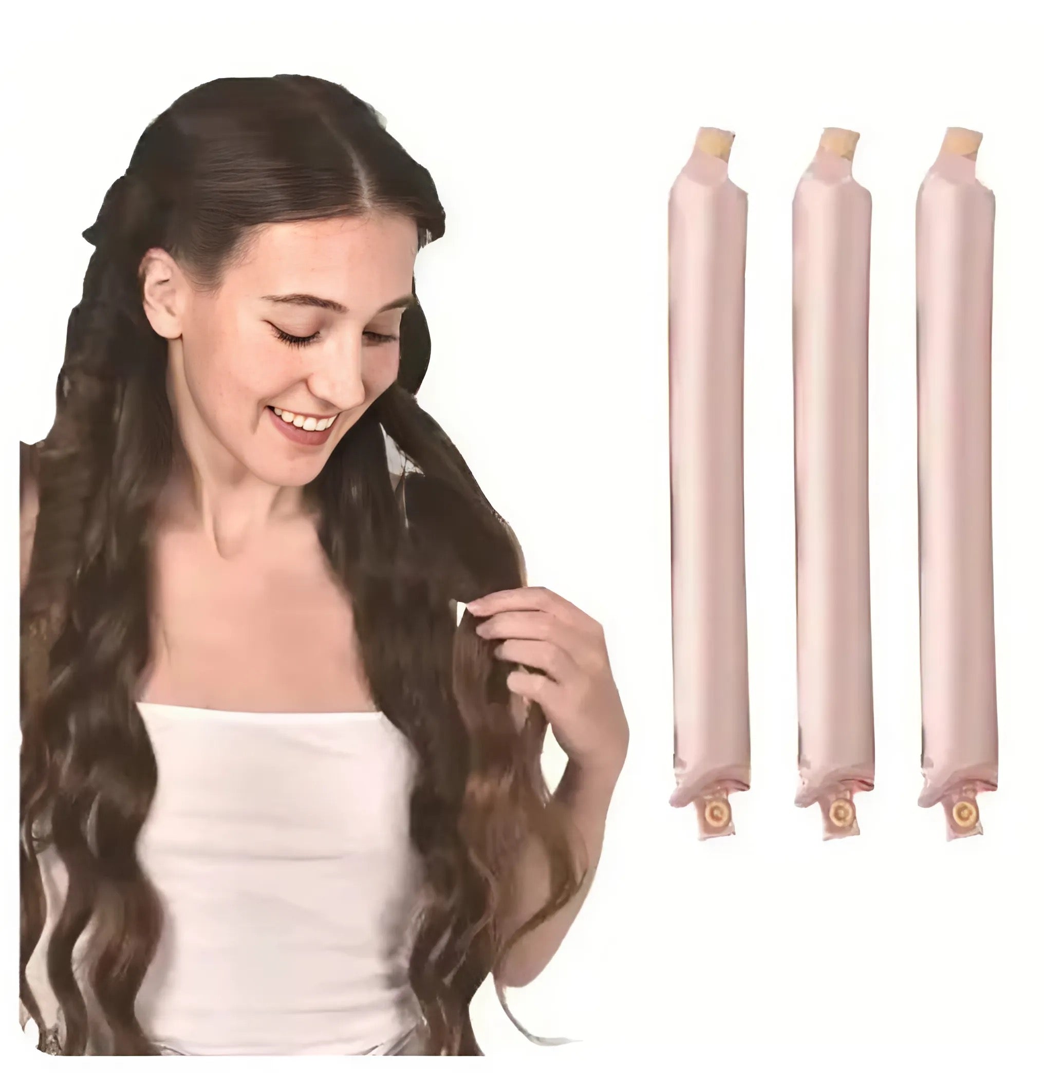 Hårrullar | Heatless Curling Rods - Cibelle's