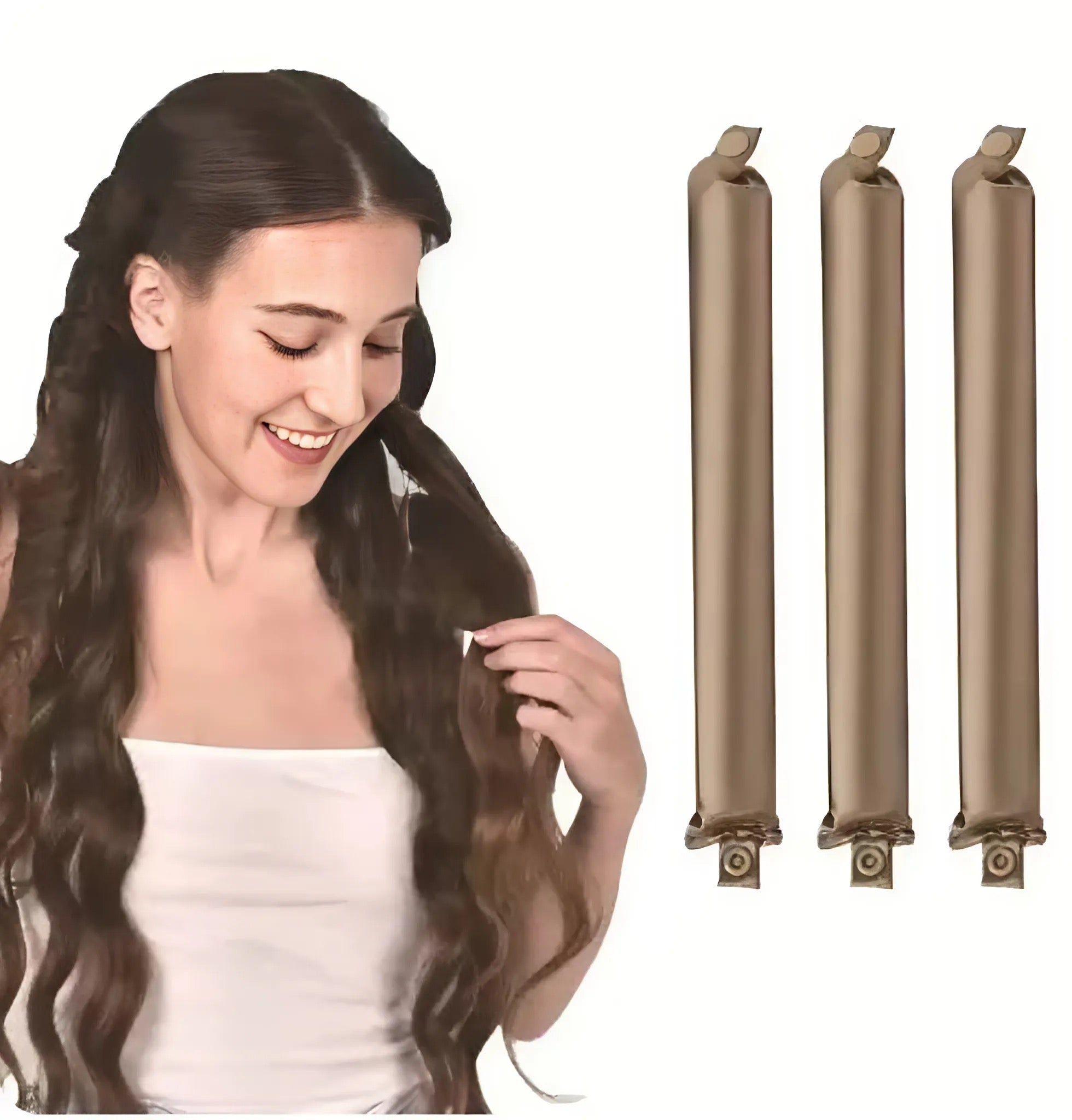 Hårrullar | Heatless Curling Rods - Cibelle's