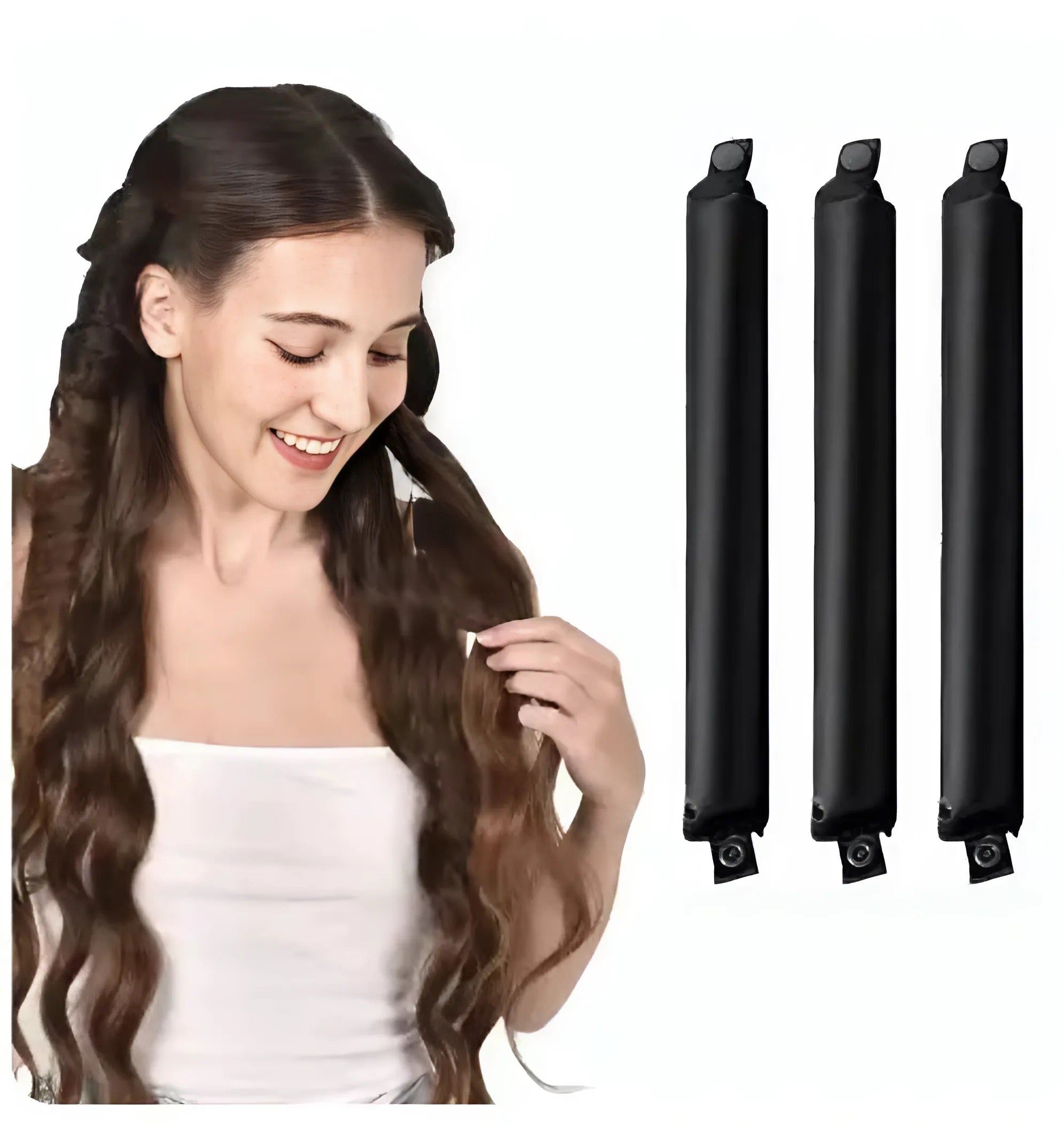 Hårrullar | Heatless Curling Rods - Cibelle's