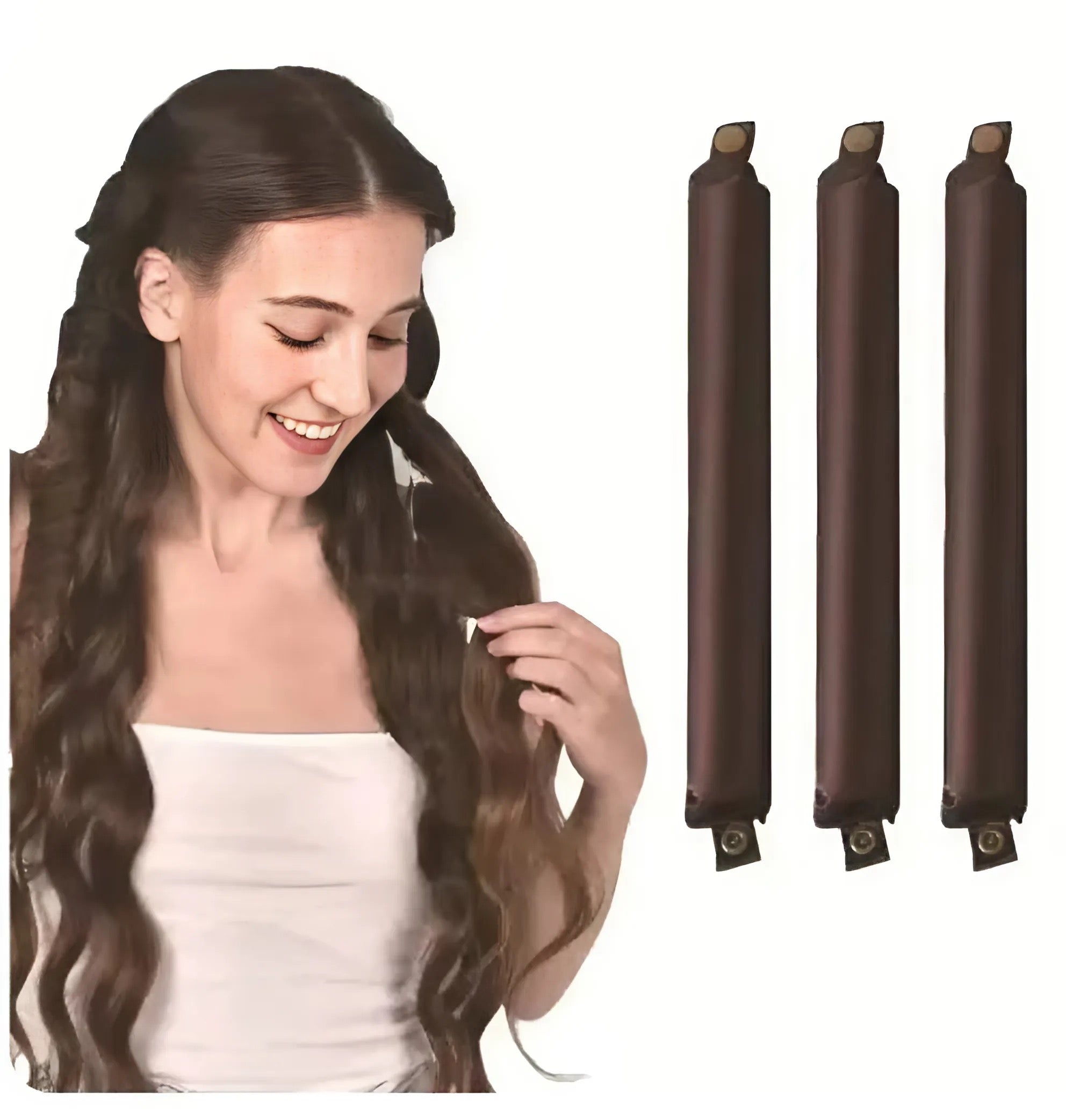 Hårrullar | Heatless Curling Rods - Cibelle's