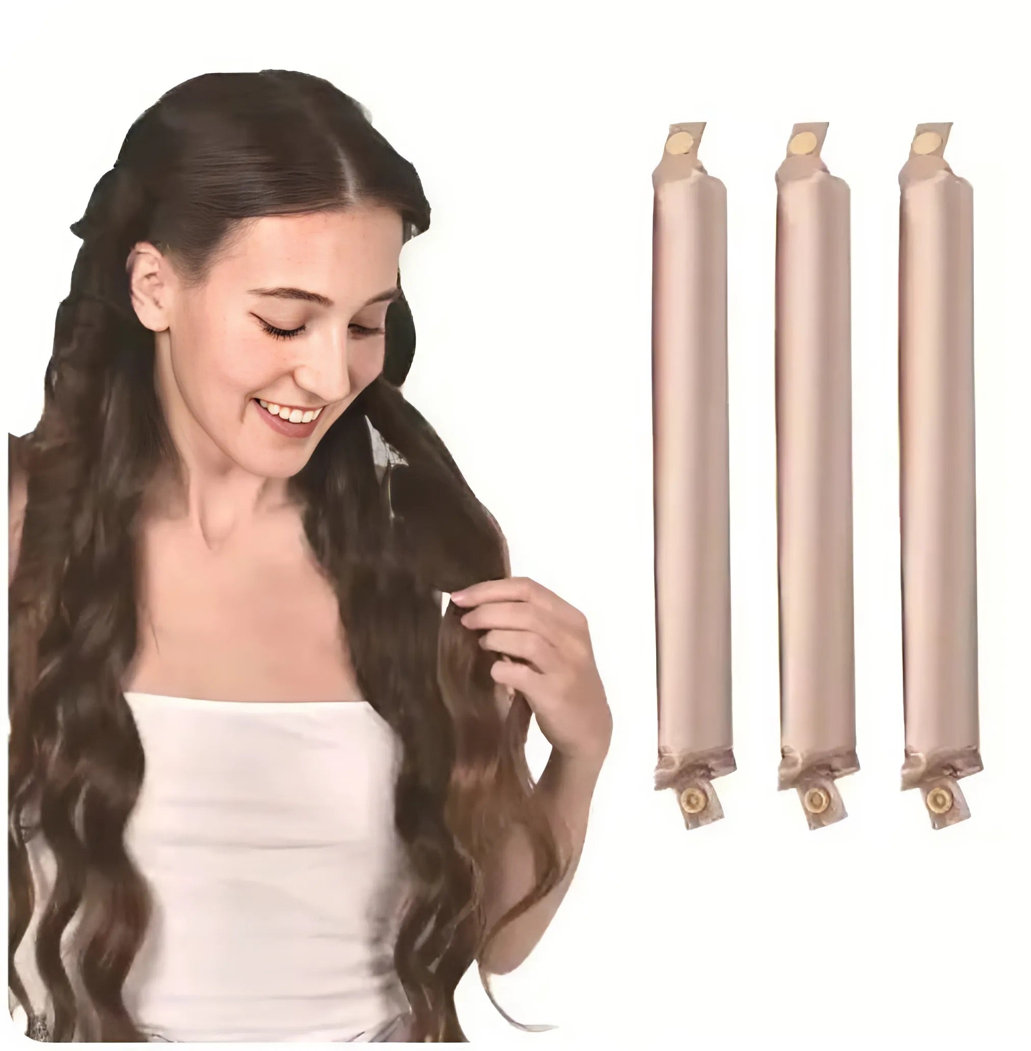 Hårrullar | Heatless Curling Rods - Cibelle's