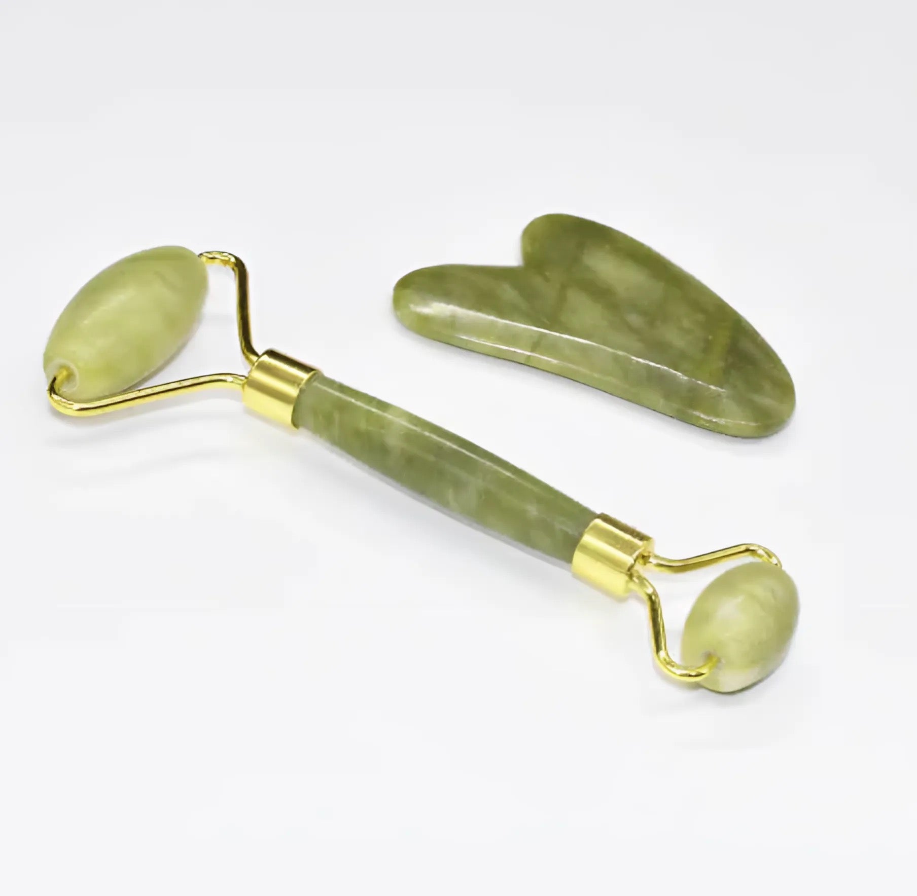 Quartz & Jade Roller och Gua Sha Kit - Cibelle's